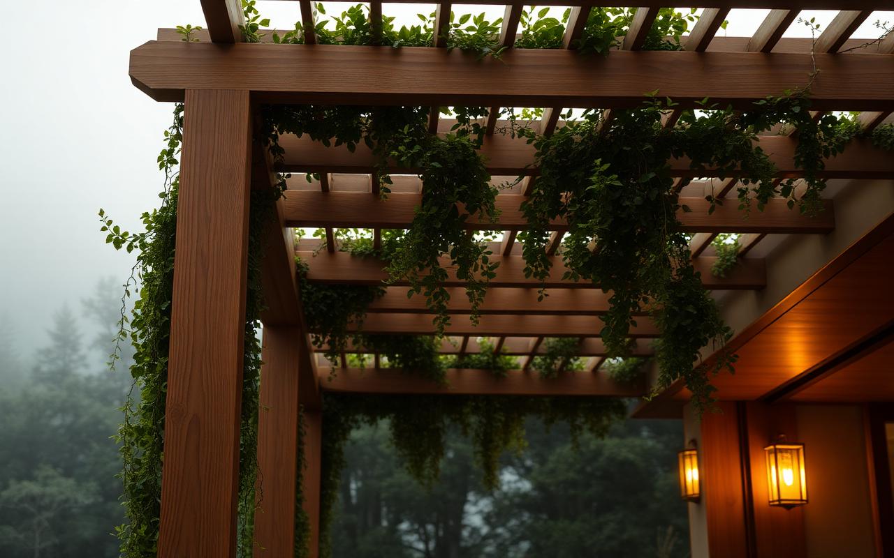 Pergola i Teak – Gotland